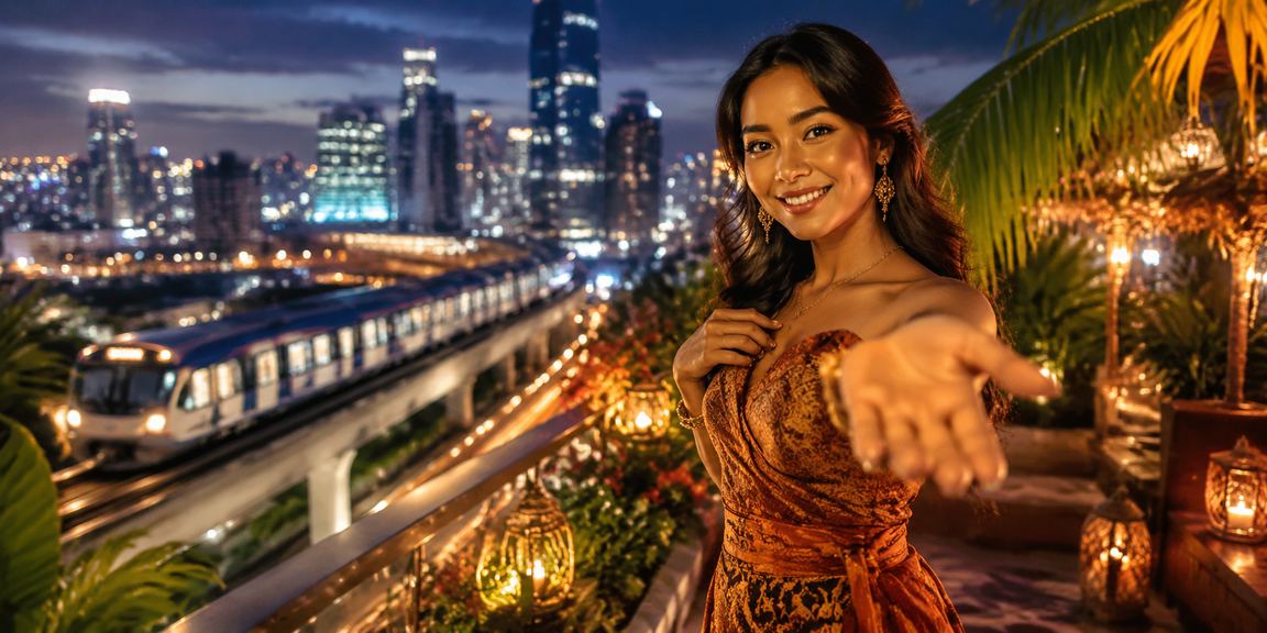 Pemain menggunakan smartphone untuk taruhan olahraga malam hari di pasar malam dengan akses cepat dan aman